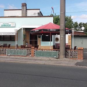 Hotel Restaurant Pension Lubusch Gahro Exterior photo