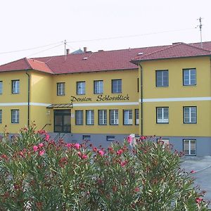 Pension Schlossblick Nebersdorf Exterior photo