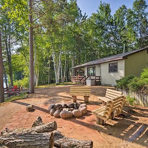 Villa Lakefront Cabin With Private Dock And Beach! Manistique Exterior photo