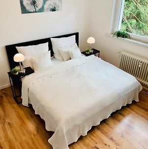 Direkte Uninähe: Ferienwohnung mit großem Doppelbett, Küchenzeile und neu renoviertem Badezimmer Homburg  Exterior photo