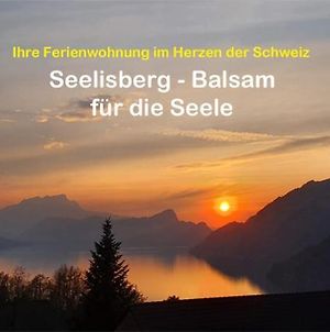 Ferienwohnung Seelewärmerli - Balsam für Ihre Seele Seelisberg Exterior photo