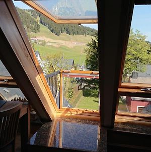 Ferienwohnung Dachspitze mit Tiefgaragenstellplatz und Skiraum Oberwiesenthal Exterior photo