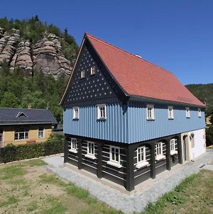 Villa Oberlausitzer Ferienhaus Gebirgshäusl Oybin Exterior photo