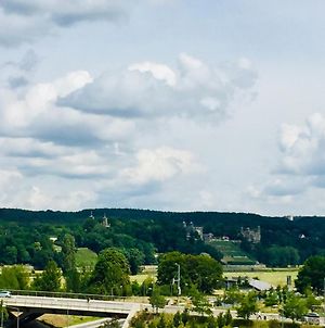 Ferienwohnung Panoramablick auf Elbe und Schlösser Dresden Exterior photo