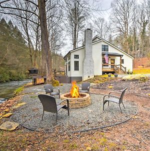 Villa Mountaintown Creek Escape With Fire Pit And Luxe Deck Ellijay Exterior photo