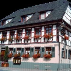 Landhotel Krone Königsbach-Stein Exterior photo