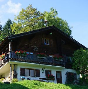 Ferienwohnungen im Blockhaus Metzler Schwarzenberg im Bregenzerwald Exterior photo