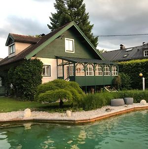 Villa Haus in Anif bei Salzburg mit Sauna und Garten mit Badeteich Exterior photo