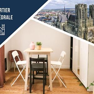 Appartement Scandinave Proche Cathedrale Reims Exterior photo
