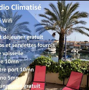 Ferienwohnung Cap Capistol Studio Avec Terrasse, Vue Port Agde Exterior photo