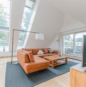 Ferienwohnung Luminous Penthouse With Private Terrace & Free Parking Luxemburg Exterior photo
