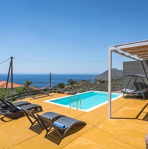 New Modern Villa Mirthios Panorama With Private Swimming Pool And Bbq! Exterior photo