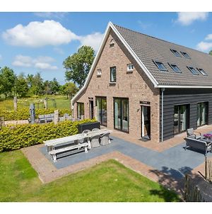 Villa Lush Mansion In Vrouwenpolder With Private Fenced Garden Exterior photo
