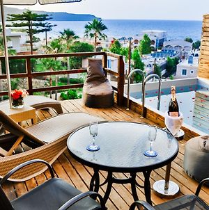 Galini Private Pool Suites With Sea View Agia Marina Exterior photo