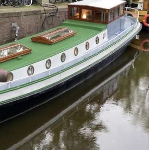 Hotel Luxury Historic Boat Amsterdam Exterior photo