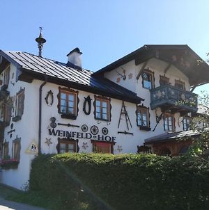 Ferienwohnung Oberweinfeld Berchtesgaden Exterior photo
