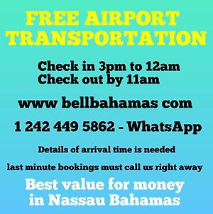 Ferienwohnung B.E.L.L At The Airport (Adults Only) Nassau Exterior photo