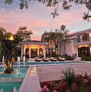 Villa Eclectic Beverly Hills Mansion Los Angeles Exterior photo