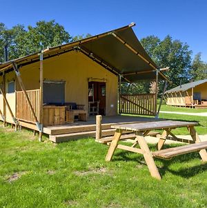 Glamping Tent With Kitchen And Sanitary Facilities On A Holiday Park Near Zwolle Dalfsen Exterior photo