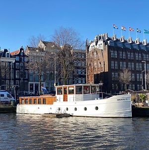 Villa Historic Centre Comfortable Houseboat Amsterdam Exterior photo
