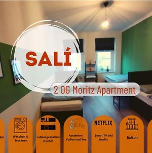 Sali Homes/Moritz Apartment/5Personen/Modern/Mit Kuche Und Balkon Markranstädt Exterior photo