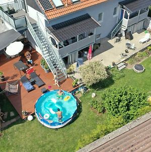 Schone Ferienwohnung Mit Pool, Kamin Und Terrasse Gleichen Exterior photo