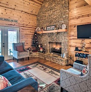 Cozy Ellijay Resort Cabin With Fire Pit! Exterior photo
