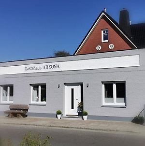 Hotel Gastehaus Arkona Tönning Exterior photo