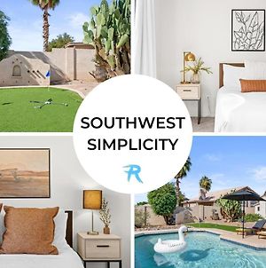 Southwestern Simplicity - Pool And Spa Mesa Exterior photo