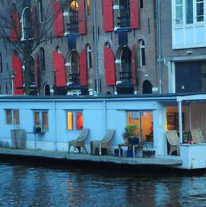 Hotel Pantheos Top Houseboat Amsterdam Exterior photo