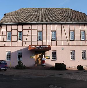 Hotel Landgasthof Zum Ring Ringleben Exterior photo