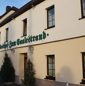 Gasthof&Pension Zum Saalestrand Bad Dürrenberg Exterior photo