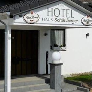 Hotel Garni Haus Schönberger Heiligenhaus Exterior photo