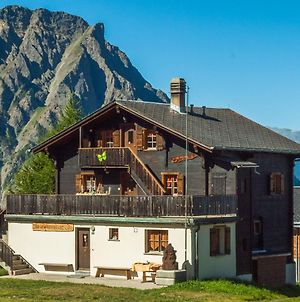 Hostel Gruppenhaus im Walliser Alpstyle Rosswald Exterior photo