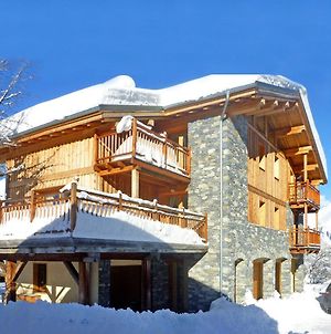 Villa Luxury Chalet Near The Ski Slopes With Fireplace Sauna Bubble Bath And Internet Access Les Arcs  Exterior photo