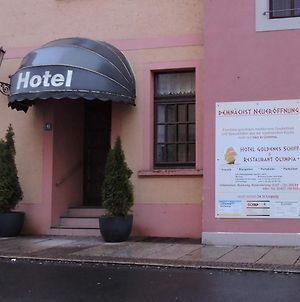 Hotel Goldenes Schiff Grimma Exterior photo