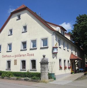 Hotel Gasthaus zum Goldenen Roß Creglingen Exterior photo
