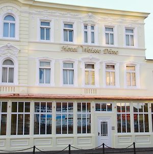 Hotel Weisse Düne Borkum Island Exterior photo