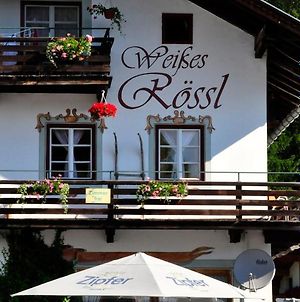 0 Sterne Hotel Weisses Rössl in Leutasch/Tirol Exterior photo