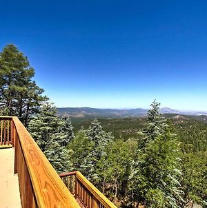 Spacious Cabin With Deck, Mtn Views, Fire Pit And Grill Prescott Exterior photo